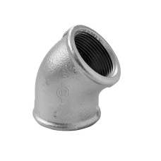 Куточок оцинкований Atusa 1 1/2" ВВ 45°