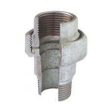 Американка оцинкованная прямая Berg Montana 1 1/2" ВН (под прокладку)