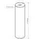 Картридж полипропиленовый Bio+systems PP-20L (20 мкм) BigBlue 20"