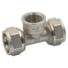 Трійник з внутрішньою різьбою Bonomi 16(2,0)x1/2"x16(2,0)
