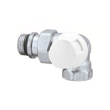Трьохосьовий кран-термостат радіаторний Caleffi 1/2" правий