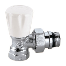 Кран радіаторний Caleffi кутовий 1/2"