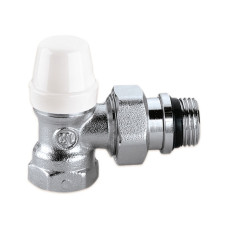 Кран радіаторний відсікаючий Caleffi кутовий 1/2"