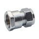 Муфта з внутрішньою різьбою затискна хромована Comisa 15x1/2"