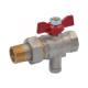 Кран-американка Comisa с подключением зонда ТЛ 1/2"