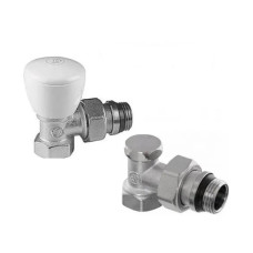 Комплект радіаторних кранів Giacomini 1/2" кутовий