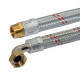 Шланг антивібраційний кутовий Parigi AVC-Z DN19 3/4"x3/4" ВЗ 100 см