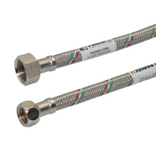 Гнучкий шланг для води Parigi Parinox DN8 1/2"x3/8" ВВ 100 см PN10