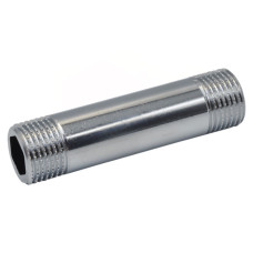 Ниппель длинный хромированный Pattaroni 1/2"x80 мм под шестигранник