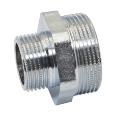 Ниппель редукционный хромированный Pattaroni 1 1/2"x1 1/4"