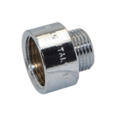 Перехідник хромований Pattaroni 1"x3/4" ВЗ