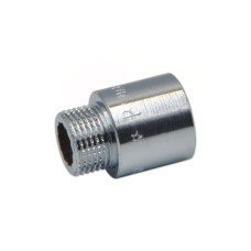 Удлинитель латунный хромированный Pattaroni 3/8"x20 мм