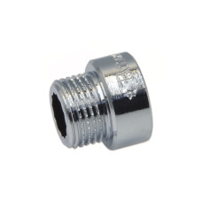 Удлинитель латунный хромированный Pattaroni 3/8"x10 мм