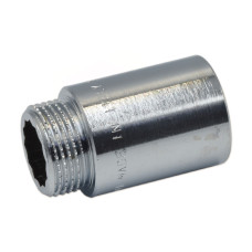 Удлинитель латунный хромированный Pattaroni 1 1/4"x40 мм