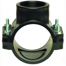 Хомут для врізання без кільця ПЕ 25x3/4" Unidelta