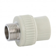 Муфта з зовнішньою різьбою PPR Gross 20x1/2"