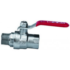 Кран шаровый ECA ВН 1 1/2" длинная ручка