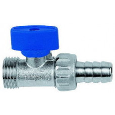 Кран шаровый мини со штуцером ECA РН 1/2"