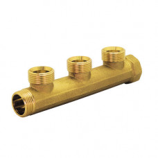 Колектор латунний Bianchi 1"x3x3/4" ЗР, l = 50 мм, Euroconus