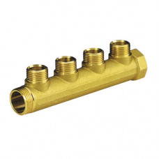 Колектор латунний Bianchi 1"x4x1/2" ЗР, l = 36 мм