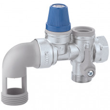 Установка запобіжна для бойлера горизонтальна Caleffi 3/4"
