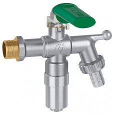 Кран садовый Caleffi ICECAL 1/2" x 3/4" с предохранительным устройством защиты от замерзания