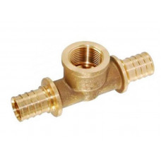 Трійник для НГ із внутрішнім різьбленням General Fittings 16(2,2) х 1/2" х 16(2,2)