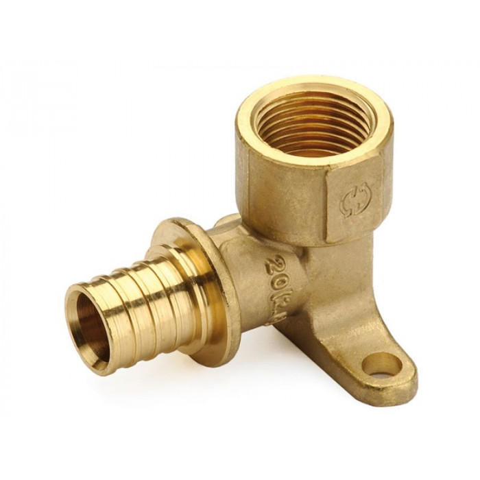 Коліно настінне для НГ із внутрішнім різьбленням General Fittings ?16(2,2) х 1/2"