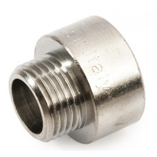 Переходник хромированный General Fittings 1"x1/2" ВН