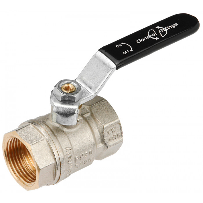 Кран кульовий General Fittings ВВ 1/2" довга ручка