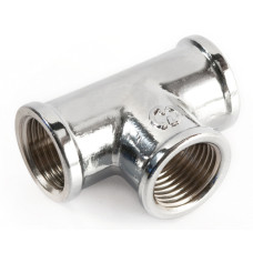 Трійник хромований General Fittings 1"x1"x1" ВВВ