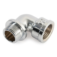Кутник хромований з бортиком General Fittings 1" ЗВ