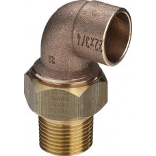 94098g Збірка кутова бронзова Viega d12x1/2" із зовнішньою різьбою різьба-пайка