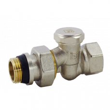Кран радіаторний FADO прямий нижній 1/2'' NEW