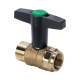 Кран шаровый бронзовый Viega Easytop 3/4''